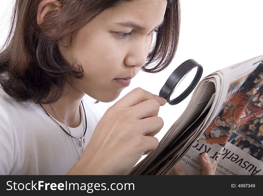 Read With Magnifying Glass