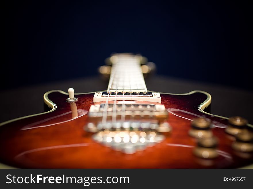 Old Ibanez guitar. Shot with Canon 85mm 1.2. Old Ibanez guitar. Shot with Canon 85mm 1.2.
