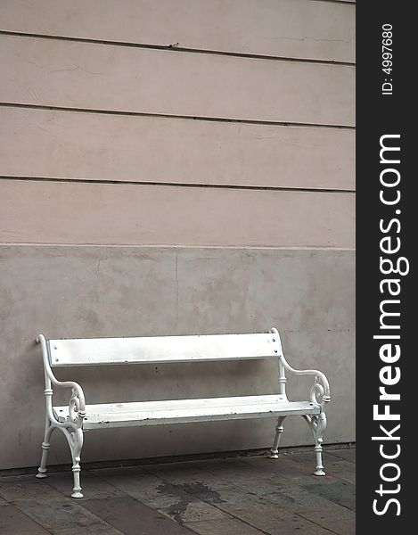 White Bench 01