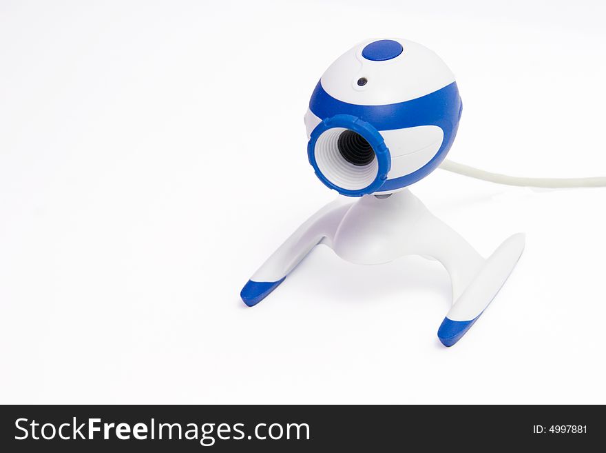 Webcam isolated on white background picture