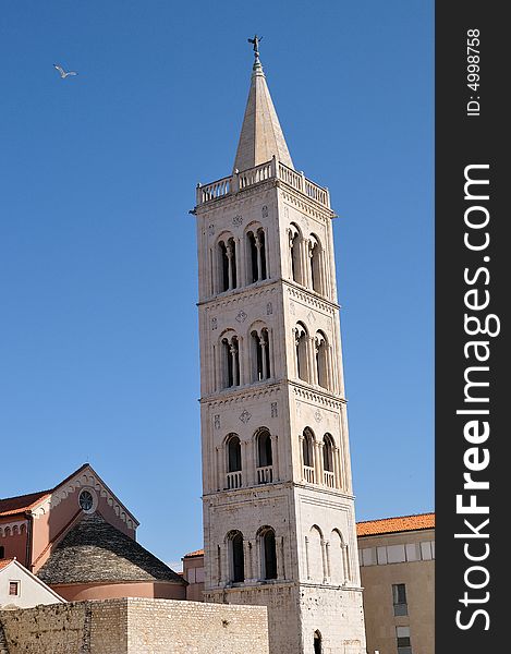 St. Donatus' Church, a pre-Romanesque church from the 9th century. St. Donatus' Church, a pre-Romanesque church from the 9th century