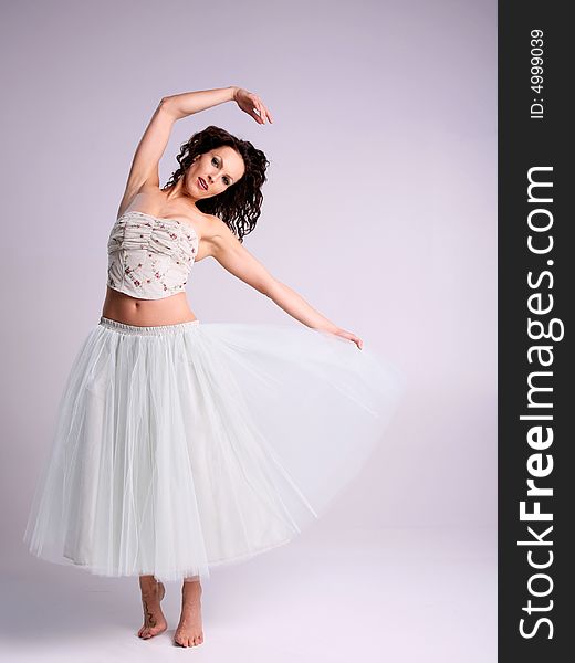 Beautiful And elegant Dancing Ballerina Girl. Beautiful And elegant Dancing Ballerina Girl.