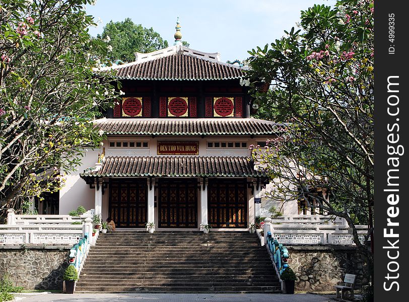 The Hung King's Temple in Ho Chi Minh City - travel and tourism. The Hung King's Temple in Ho Chi Minh City - travel and tourism.