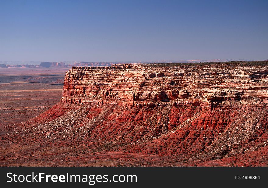 The Vermilion Cliffs Found In Monument Valley