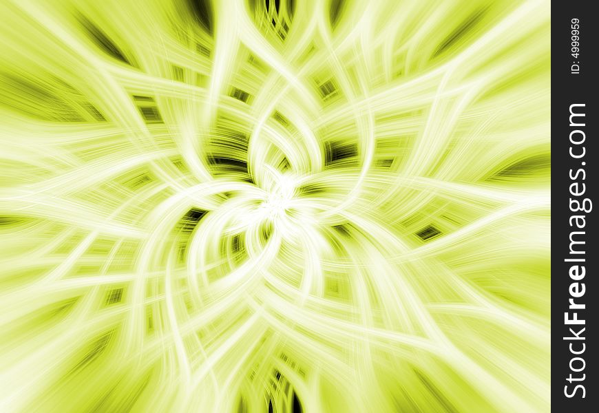 Green Interweave Background