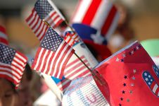 Flag Hats Royalty Free Stock Image Flag Hats Royalty Free Stock Image