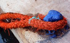 Boat Mooring Stock Image