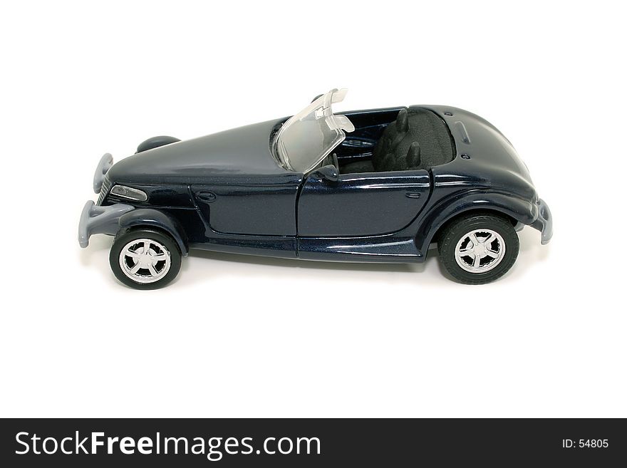 Toy Blue Car (8.2mp Image)