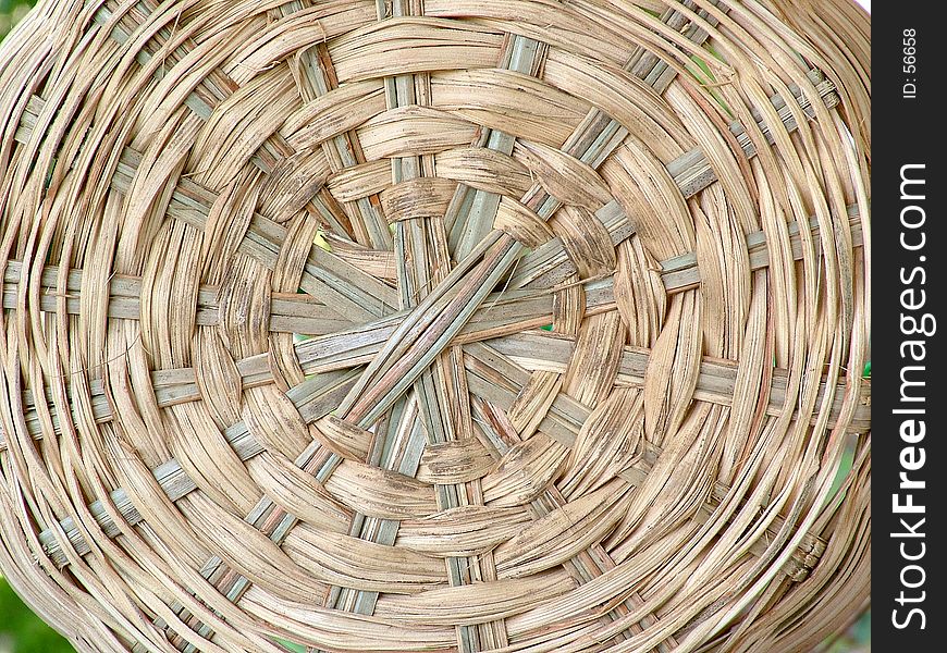 Bamboo Basket, handmade