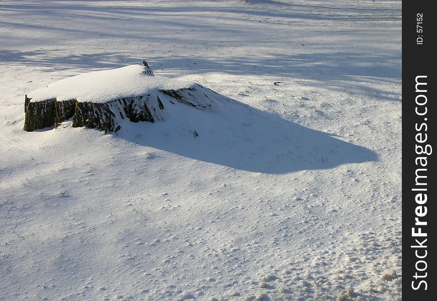 Winter casts a long shadow.