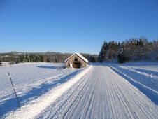 Winter Road Stock Photos Winter Road Stock Photos
