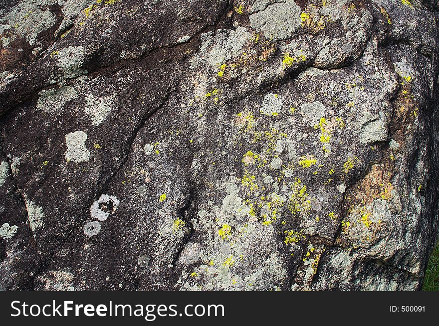 Rock face detail, Altay