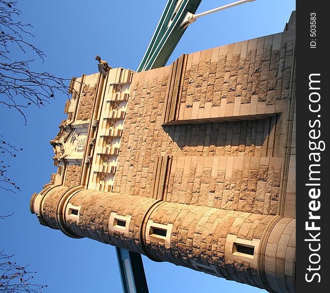 Part of Tower Bridge, London