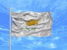 Cyprus Flag 1 Royalty Free Stock Photo
