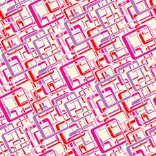 Seamless Retro Pattern Royalty Free Stock Images