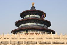 The Temple Of Heaven In Beijing Royalty Free Stock Photo
