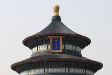 The Temple Of Heaven In Beijing Royalty Free Stock Image