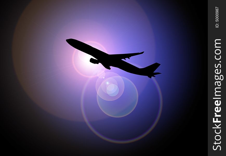 Aeroplane Silhouette