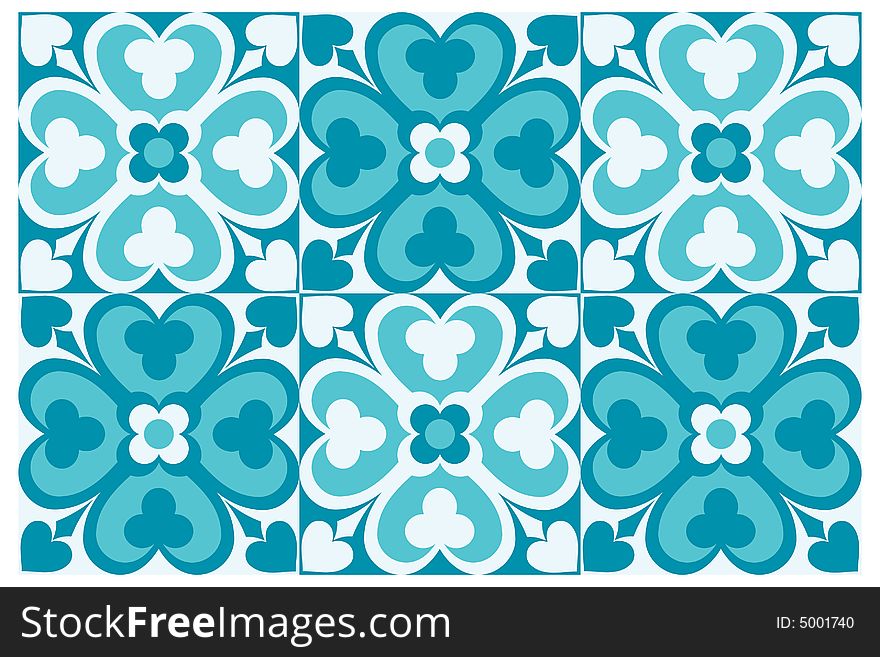 Abstract seamless colored pattern - vector illustration. Abstract seamless colored pattern - vector illustration