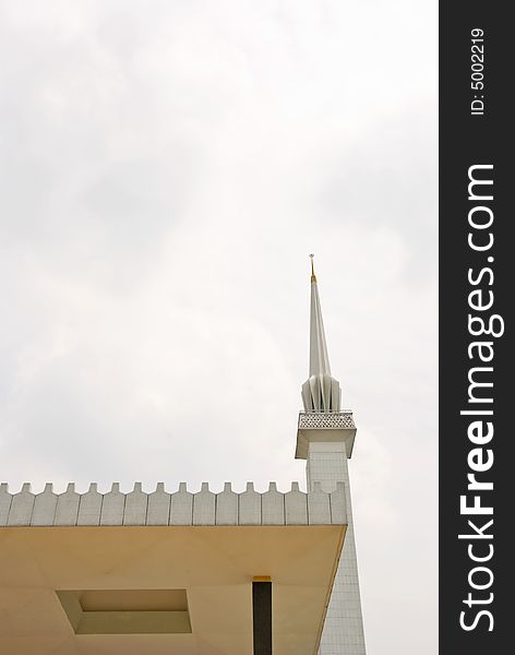 Malaysian national mosque, kuala lumpur. Malaysian national mosque, kuala lumpur