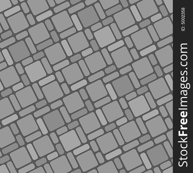 Seamlessly vector wallpaper with block-stones. Seamlessly vector wallpaper with block-stones