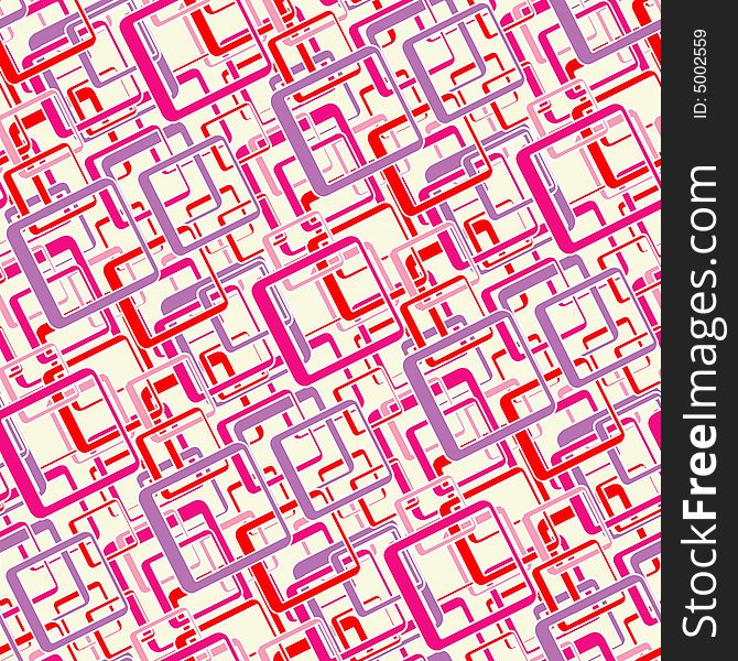 Seamless vector texture with rounded rectangles. Seamless vector texture with rounded rectangles