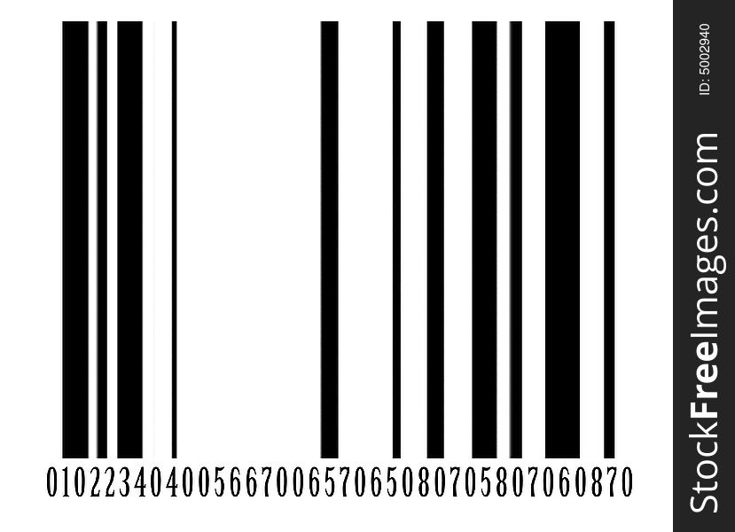 An image of a simple barcode, it could represent retail concepts, and it could represent the technology involved with data concepts.