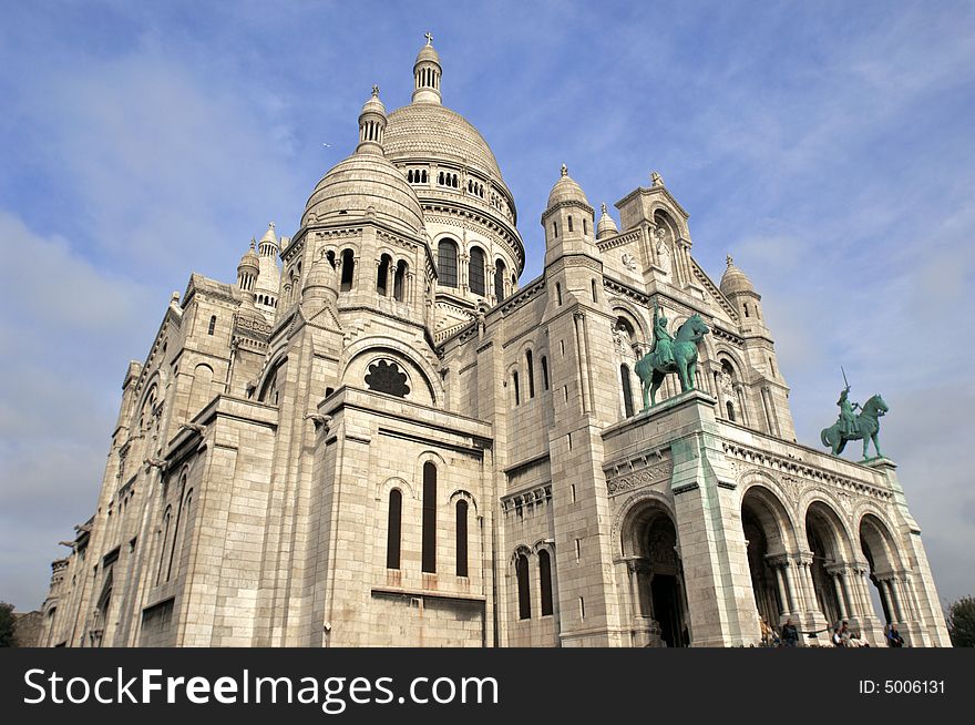 The Sacre Coeur Paris France