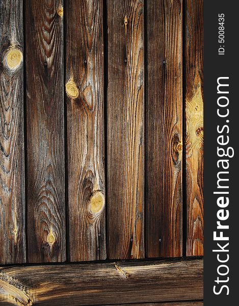 Beautiful wooden fence texture close-up. Beautiful wooden fence texture close-up