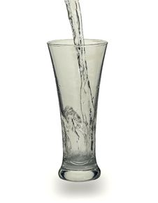 Glass With Water Stock Photography