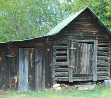 Rustic Barn. Royalty Free Stock Images