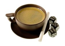 Coffee And Cigarette6 Stock Photo