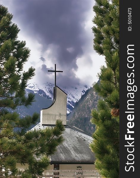 Cross In The Alps, Austria