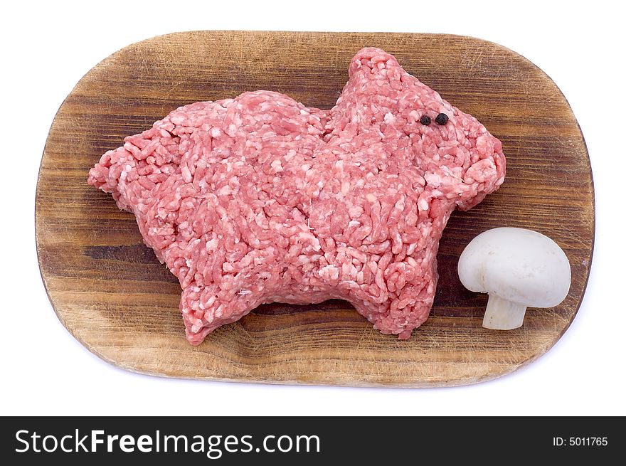 Forcemeat In The Form Of Animal