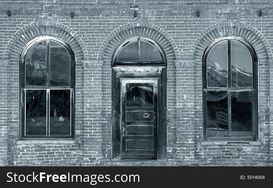 A view of a storefront in the Ghost Town of Bodie, California. A view of a storefront in the Ghost Town of Bodie, California