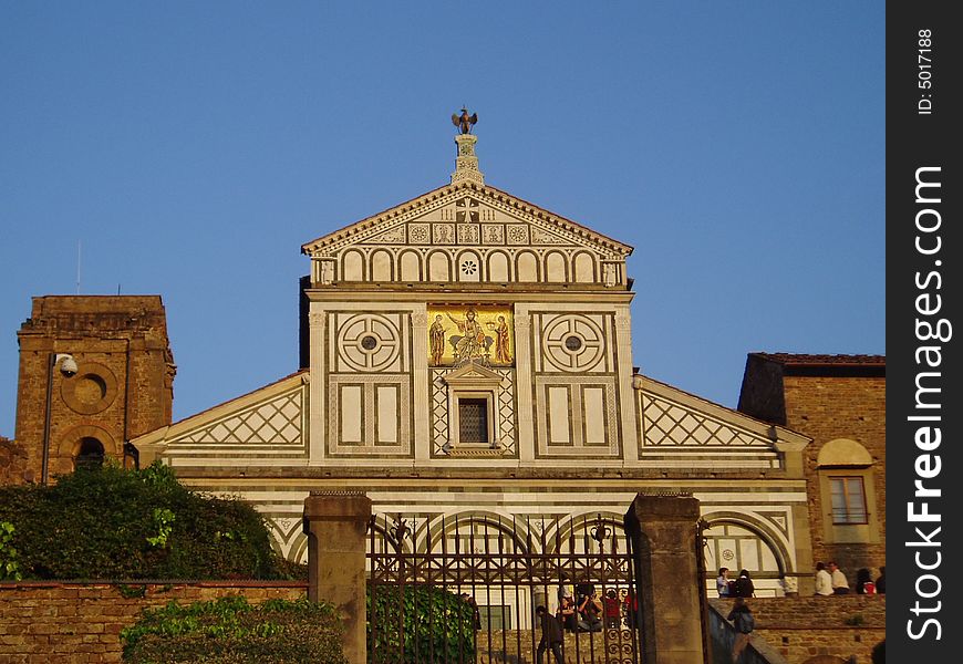 Church S.Miniato in Florence