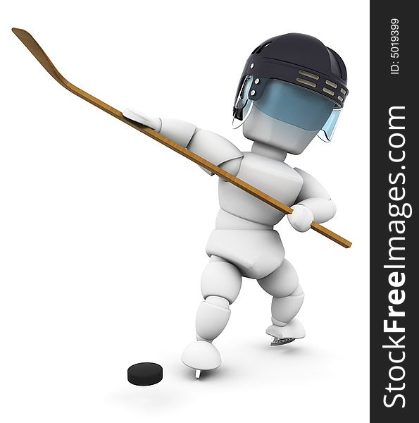 Ice Hockey Player