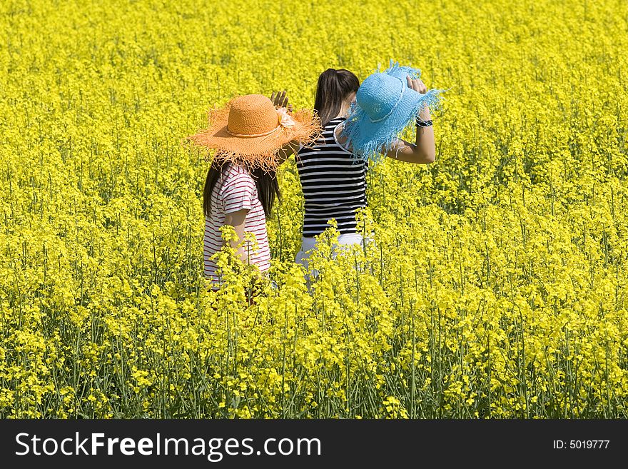 Teenagers In The Rape Field