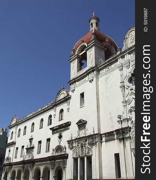 Old Church In Havana, Cuba