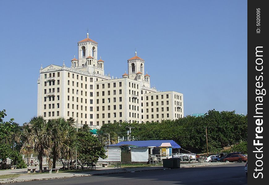 National Hotel of Cuba, near the Malecon, in Havana