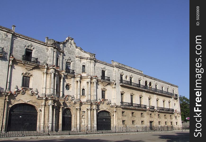 Old Monastery In Havana