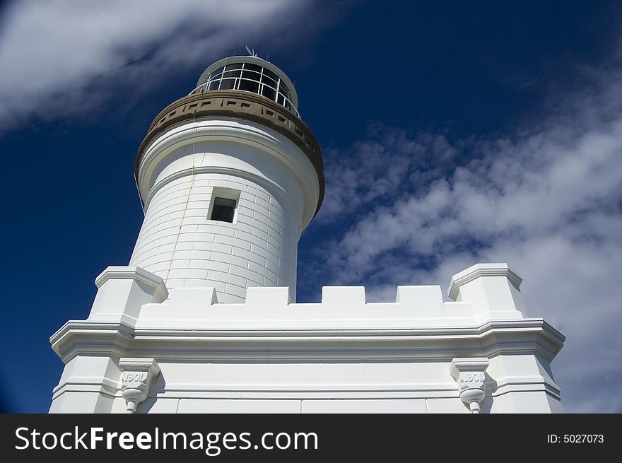 Historic lighthouse at Byron Bay