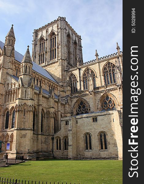 York Minster in Yorkshire, England