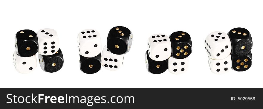 Dices on white. See my other images of dices.