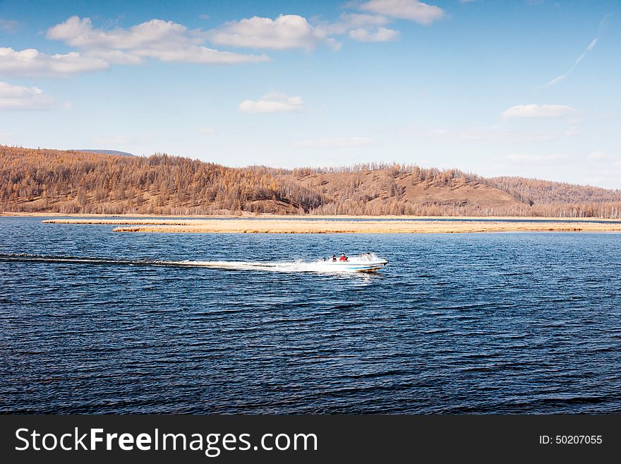 China's Inner Mongolia aershan the autumn scenery. China's Inner Mongolia aershan the autumn scenery