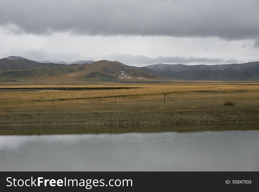 Noel cover(nuoergai) grassland scenery in sichuan province of China. Noel cover(nuoergai) grassland scenery in sichuan province of China