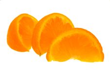 Orange Segments Royalty Free Stock Photos