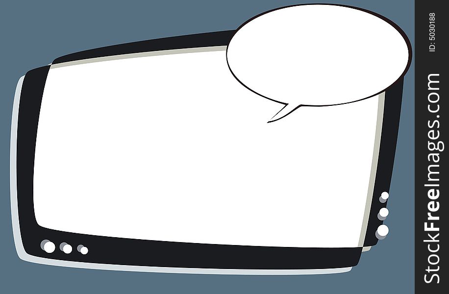 White television or computer screen for background. White television or computer screen for background