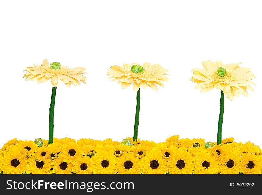 Yellow Chrysanthemum Decoration