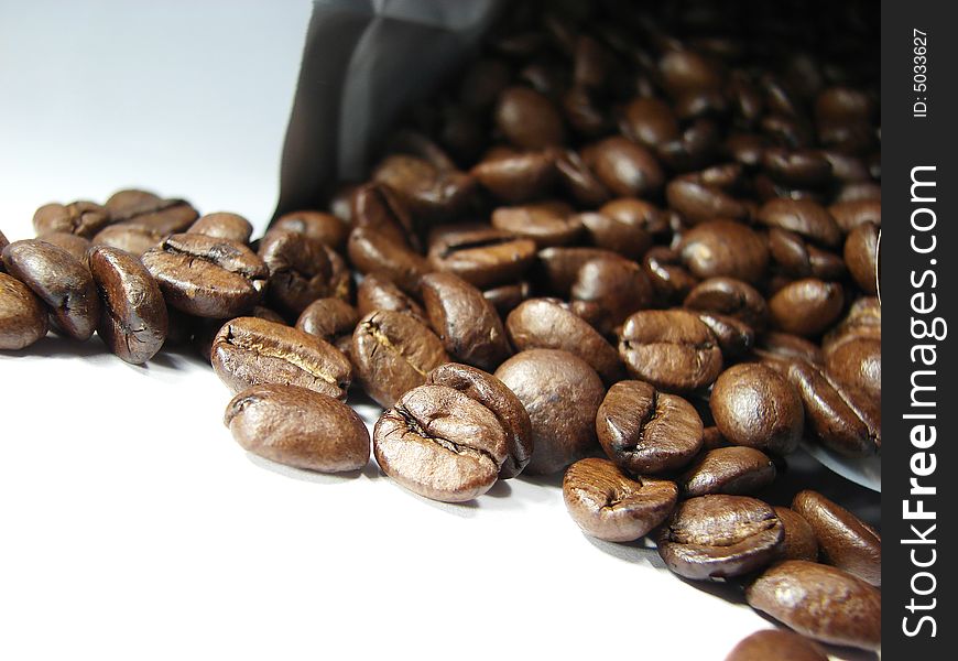 Natural Black Coffee Beans